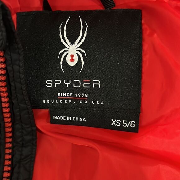 Like new spyder puff coat size XS 5/6 - Picture 2 of 4